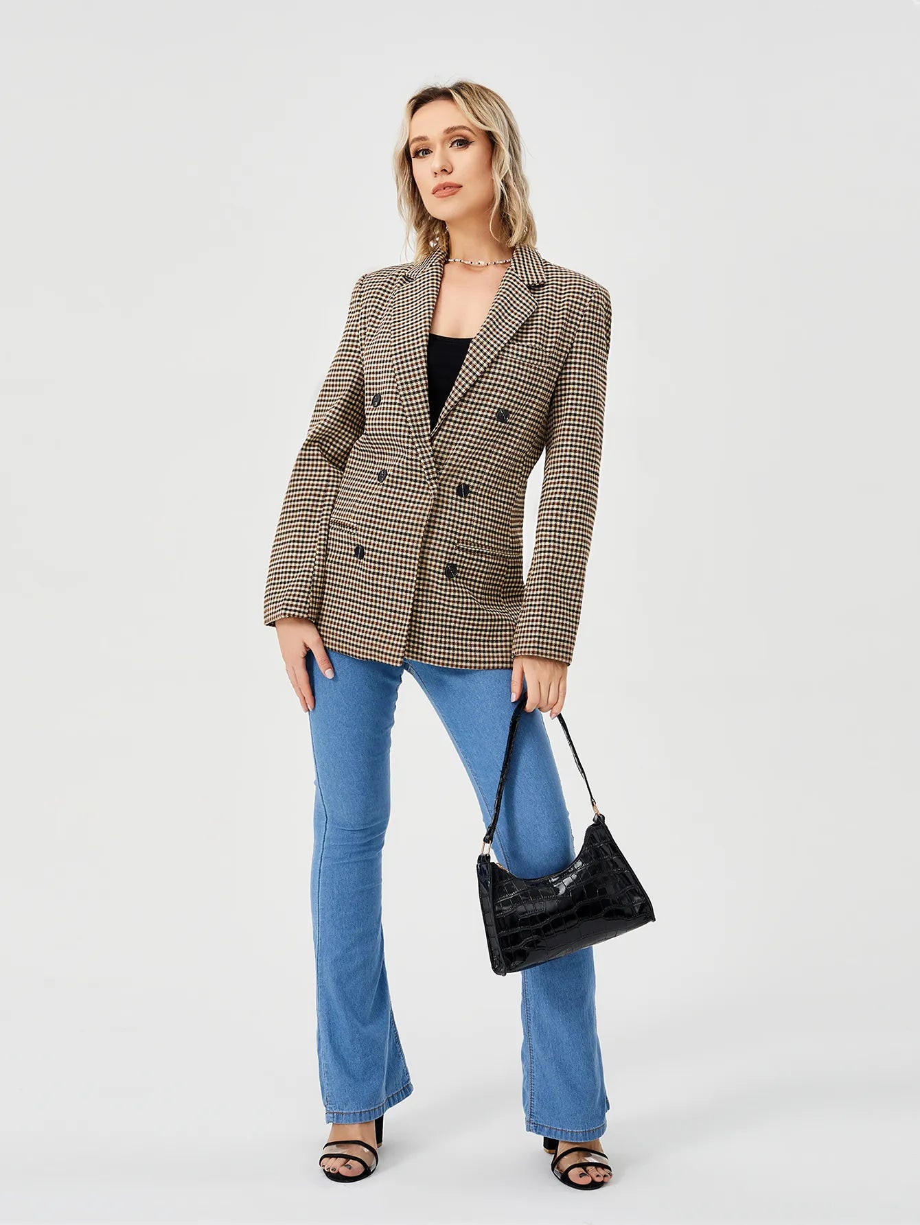 Sabine – Damenblazer Chic Tweed, Limitierte Edition