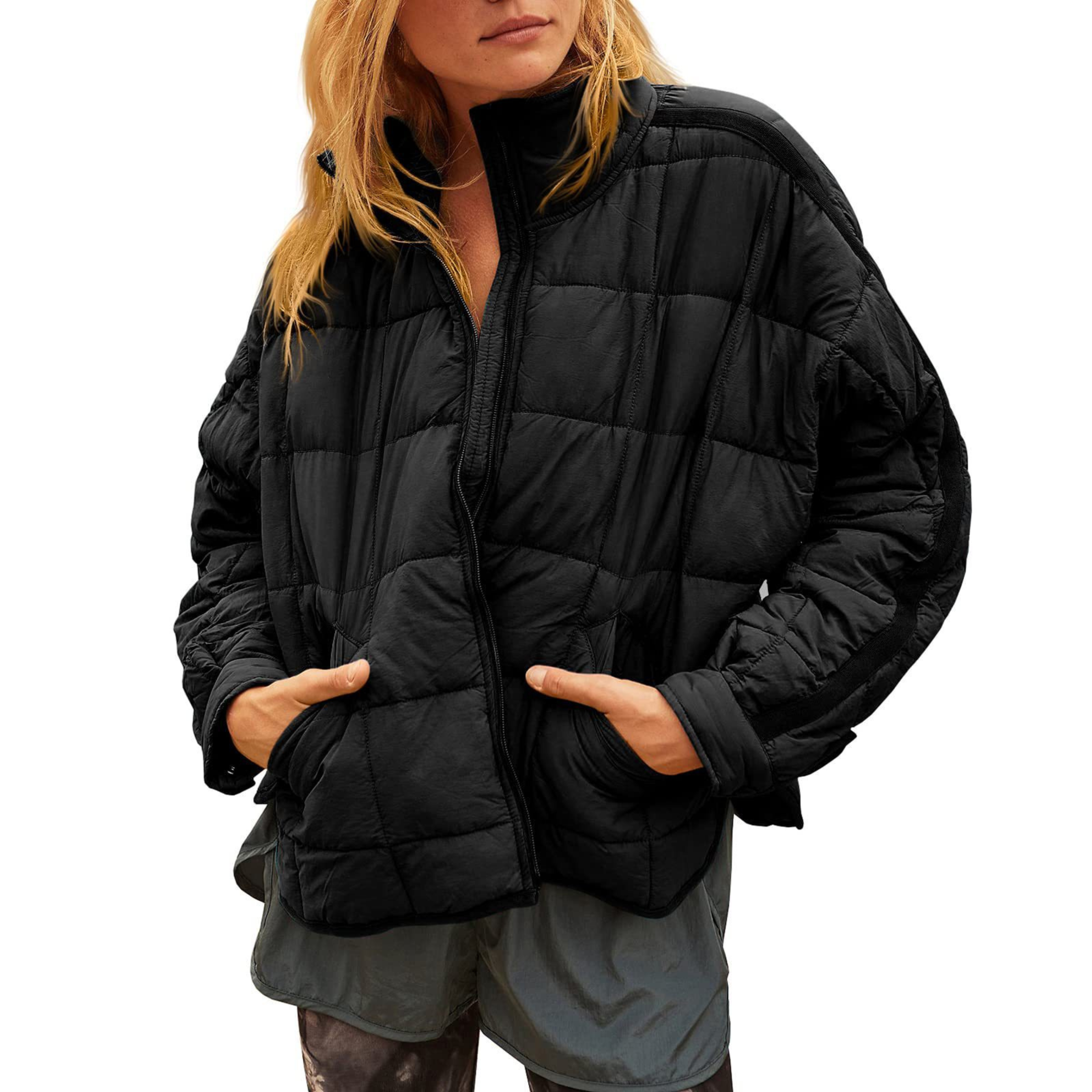 APRIL – Leichte, kompakte Pufferjacke mit Reißverschluss