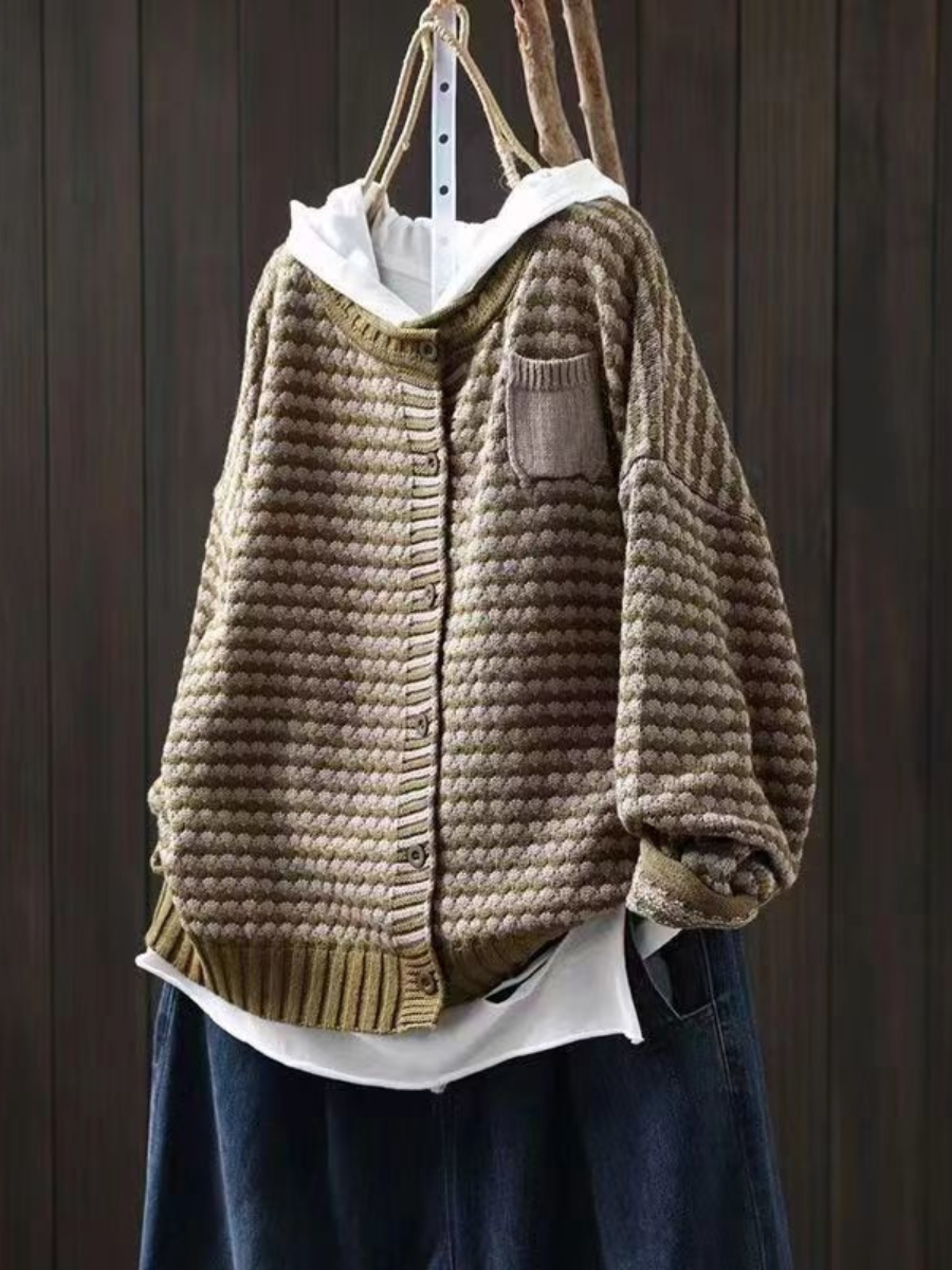 SELIORA | STRICKJACKE MIT STRUKTUR