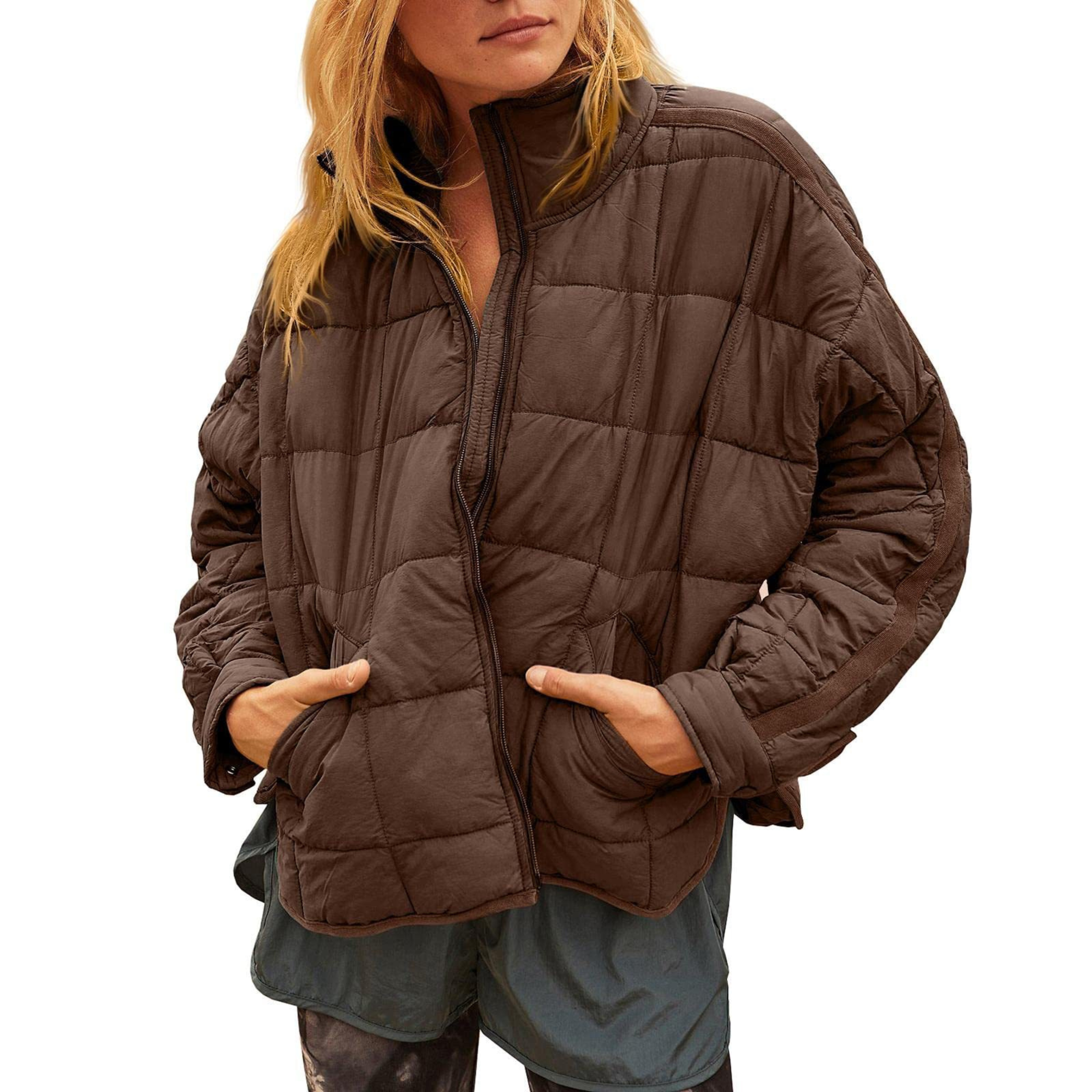 APRIL – Leichte, kompakte Pufferjacke mit Reißverschluss