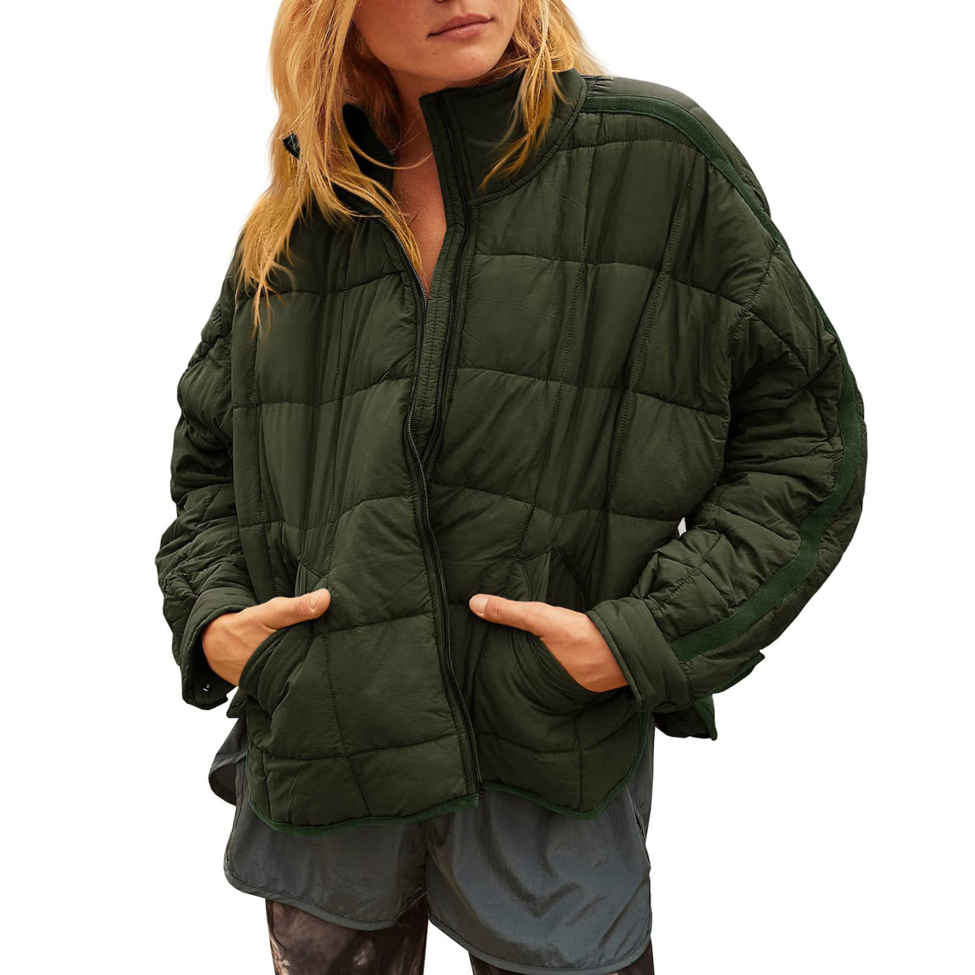 APRIL – Leichte, kompakte Pufferjacke mit Reißverschluss