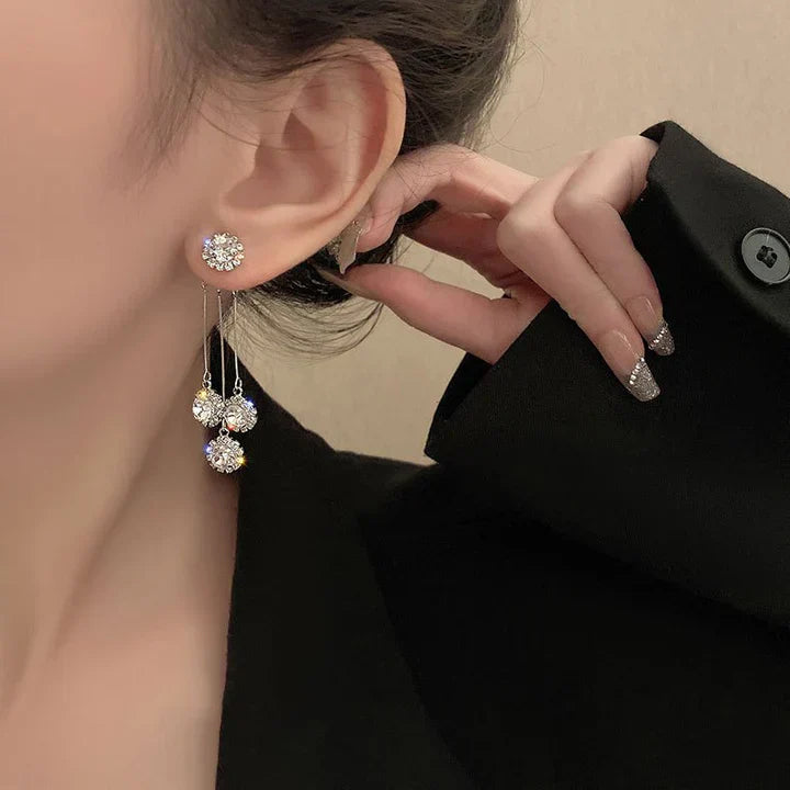 Goldene Tertia Honoria Ohrringe