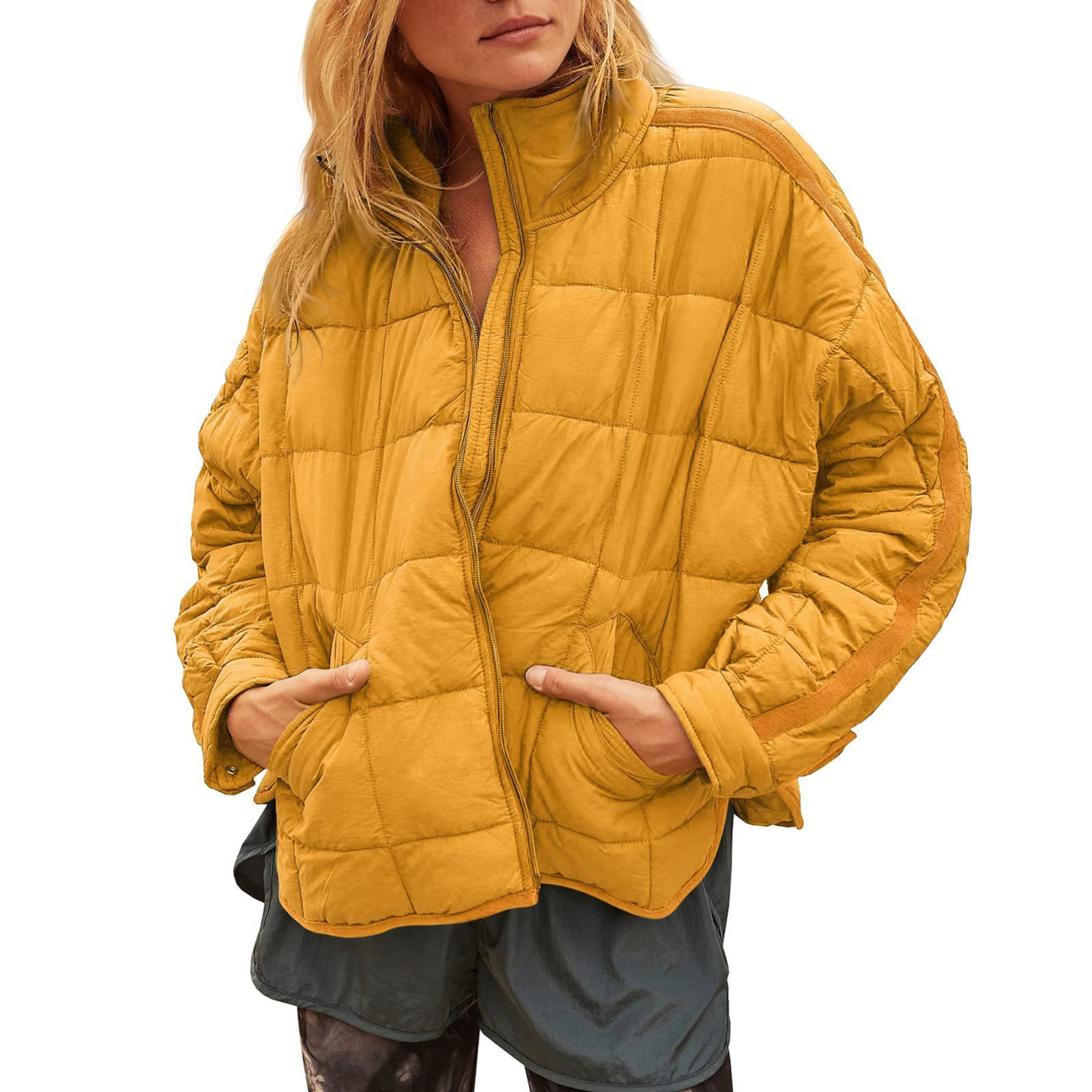 APRIL – Leichte, kompakte Pufferjacke mit Reißverschluss