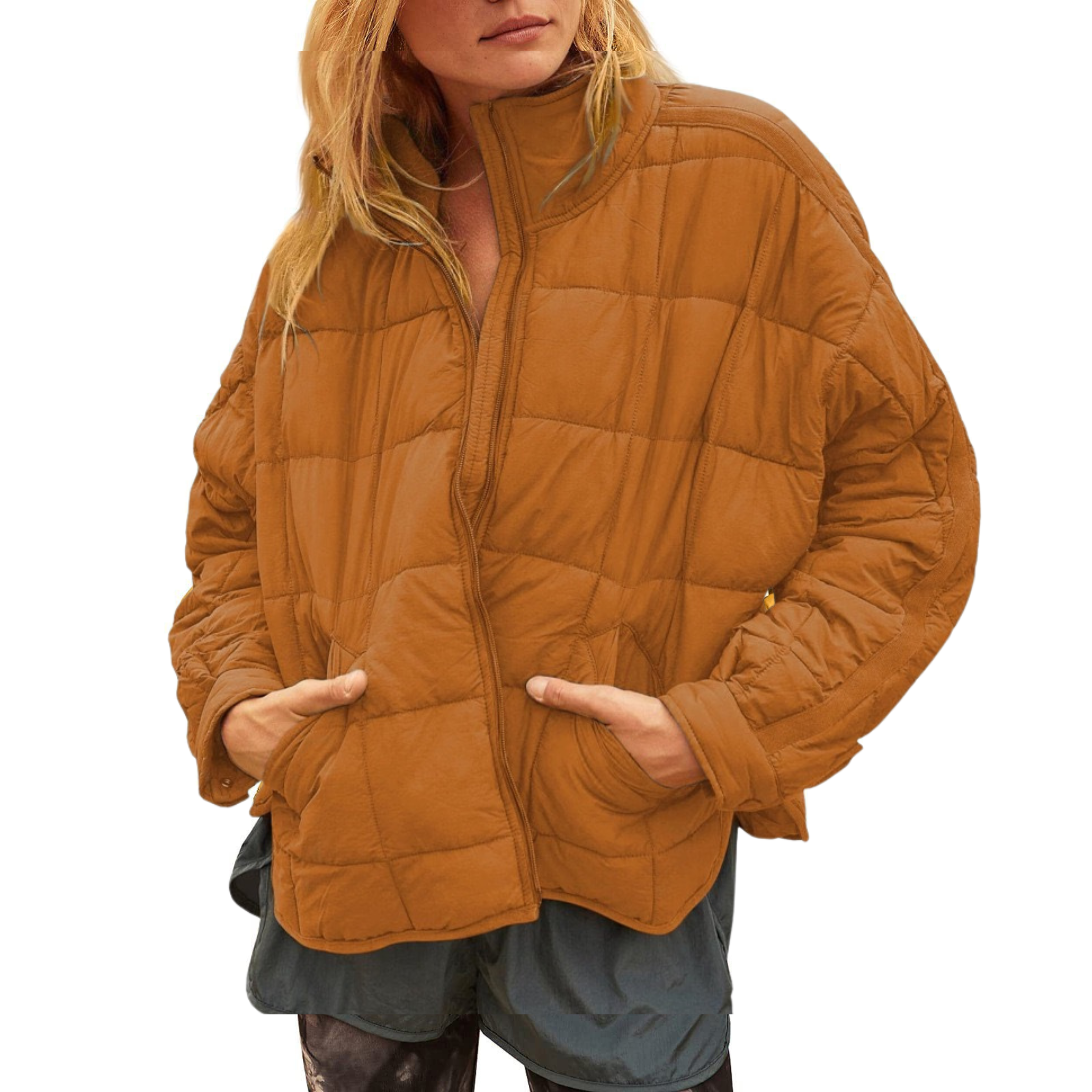 APRIL – Leichte, kompakte Pufferjacke mit Reißverschluss