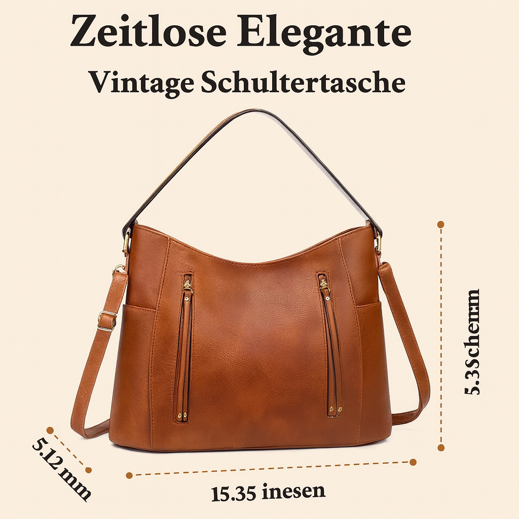Georgias Zeitlose Eleganz Edle Schultertasche