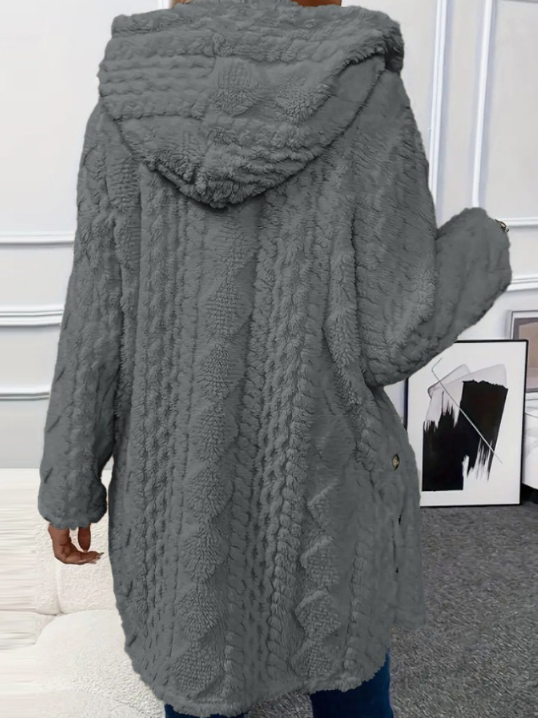 Laura Kapuzenjacke Mit Kardigan