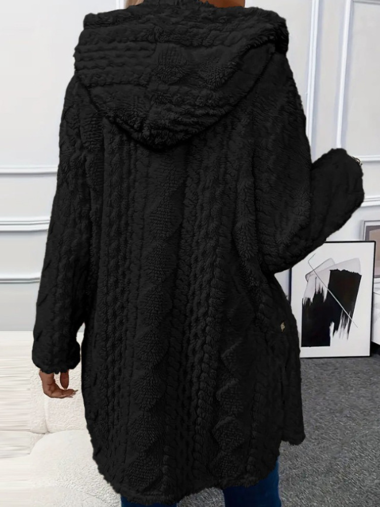 Laura Kapuzenjacke Mit Kardigan