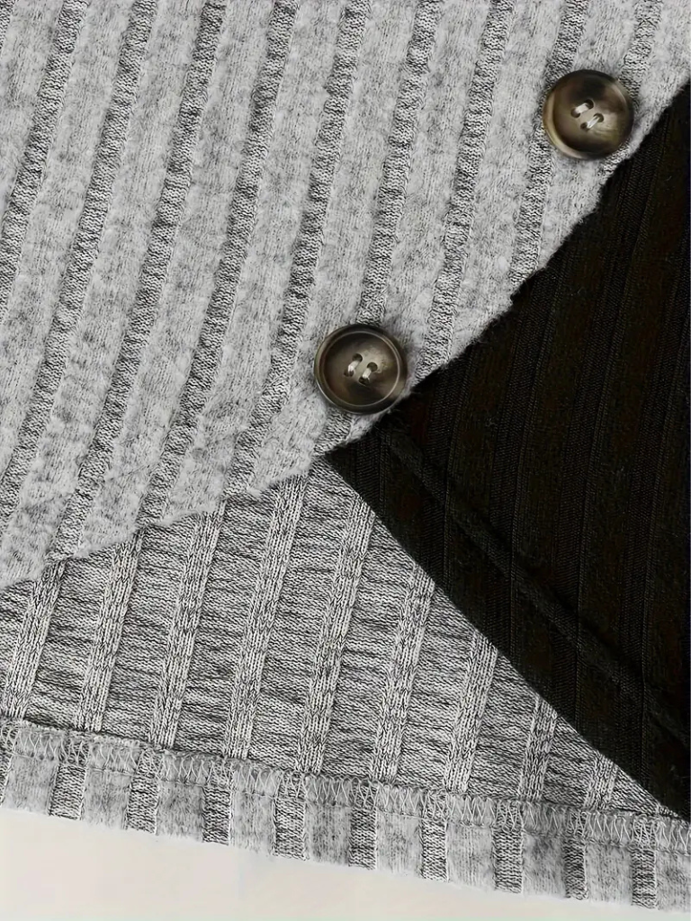 Kaia Lässiger Strick Langarmshirt