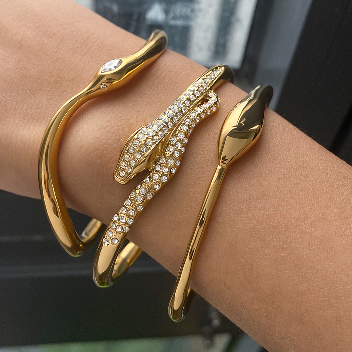 Cassian Veyne Armbandset | Gold