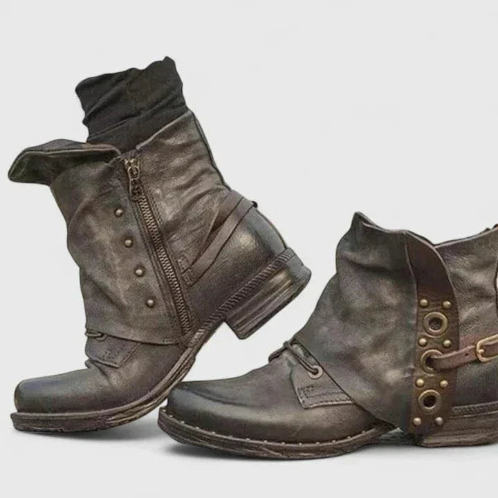 Savannah Nieten-Stiefeletten