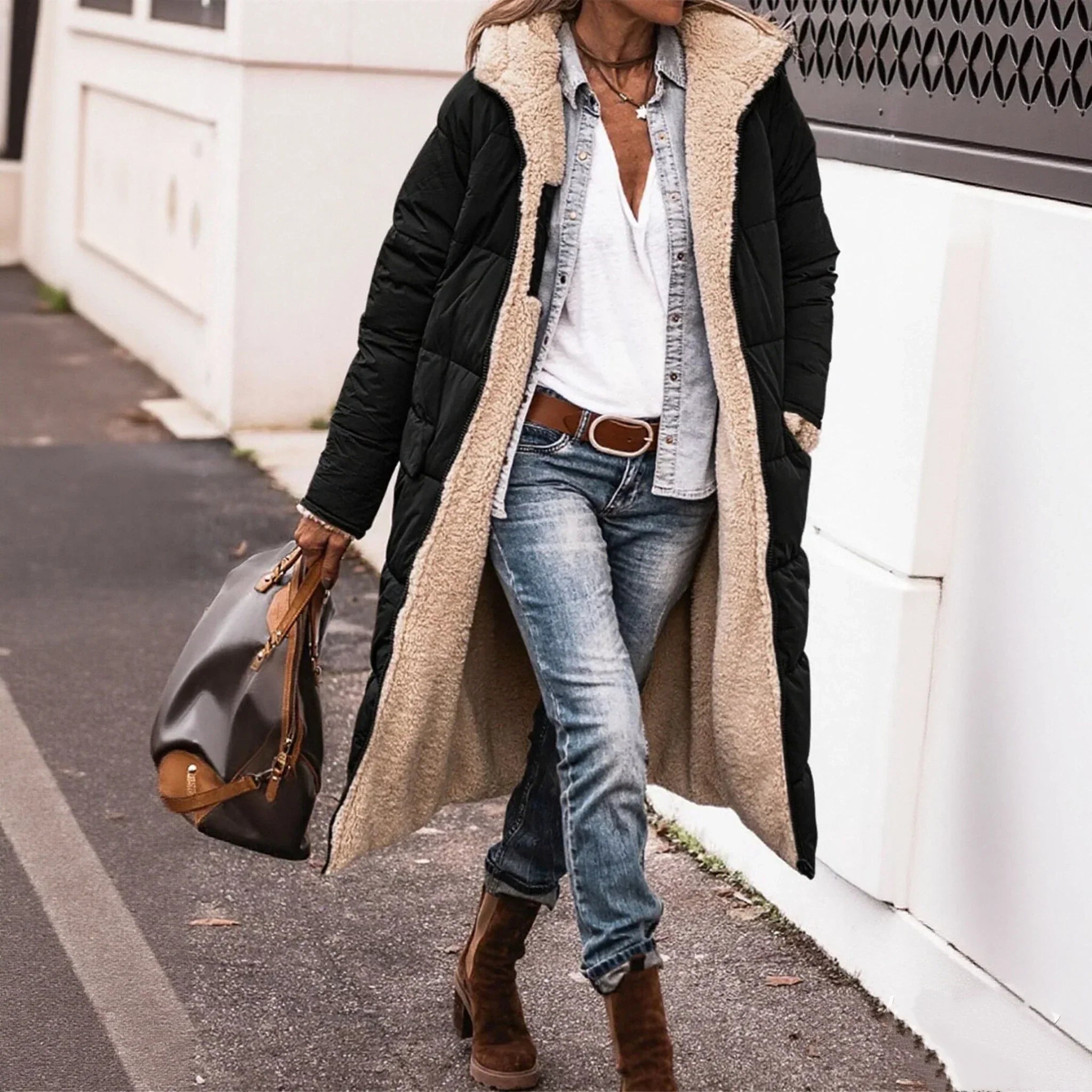 Maria – Wende Steppmantel