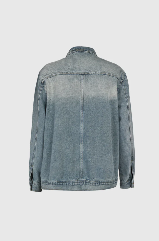 Eliza - Künstlerische Jeansjacke für Damen