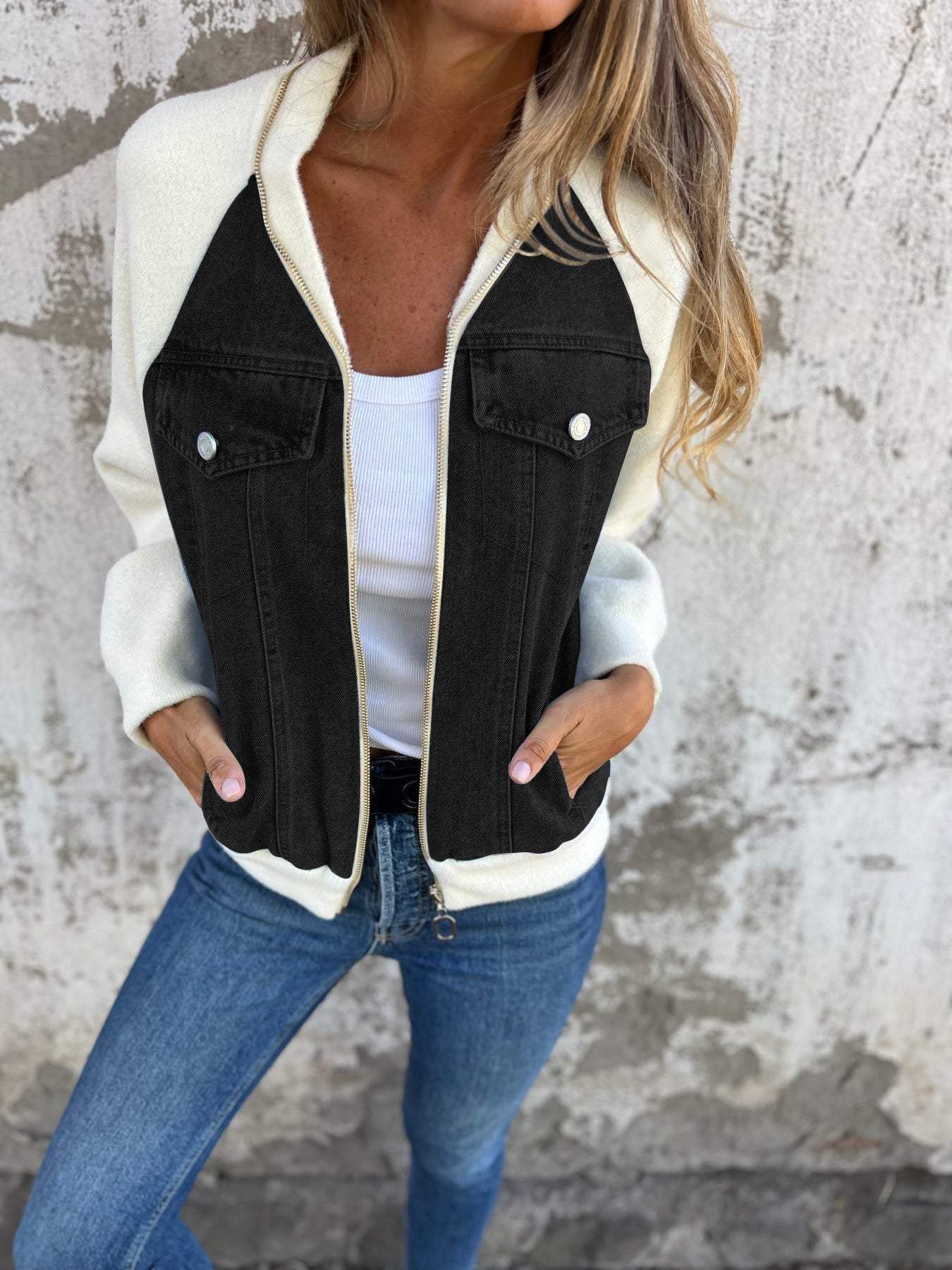 Zendaya – Stilvolle Jeansjacke