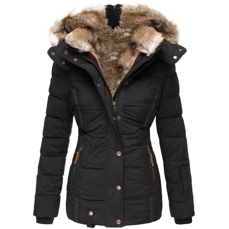 Grace – Bequeme, warme Winterjacke aus Fell