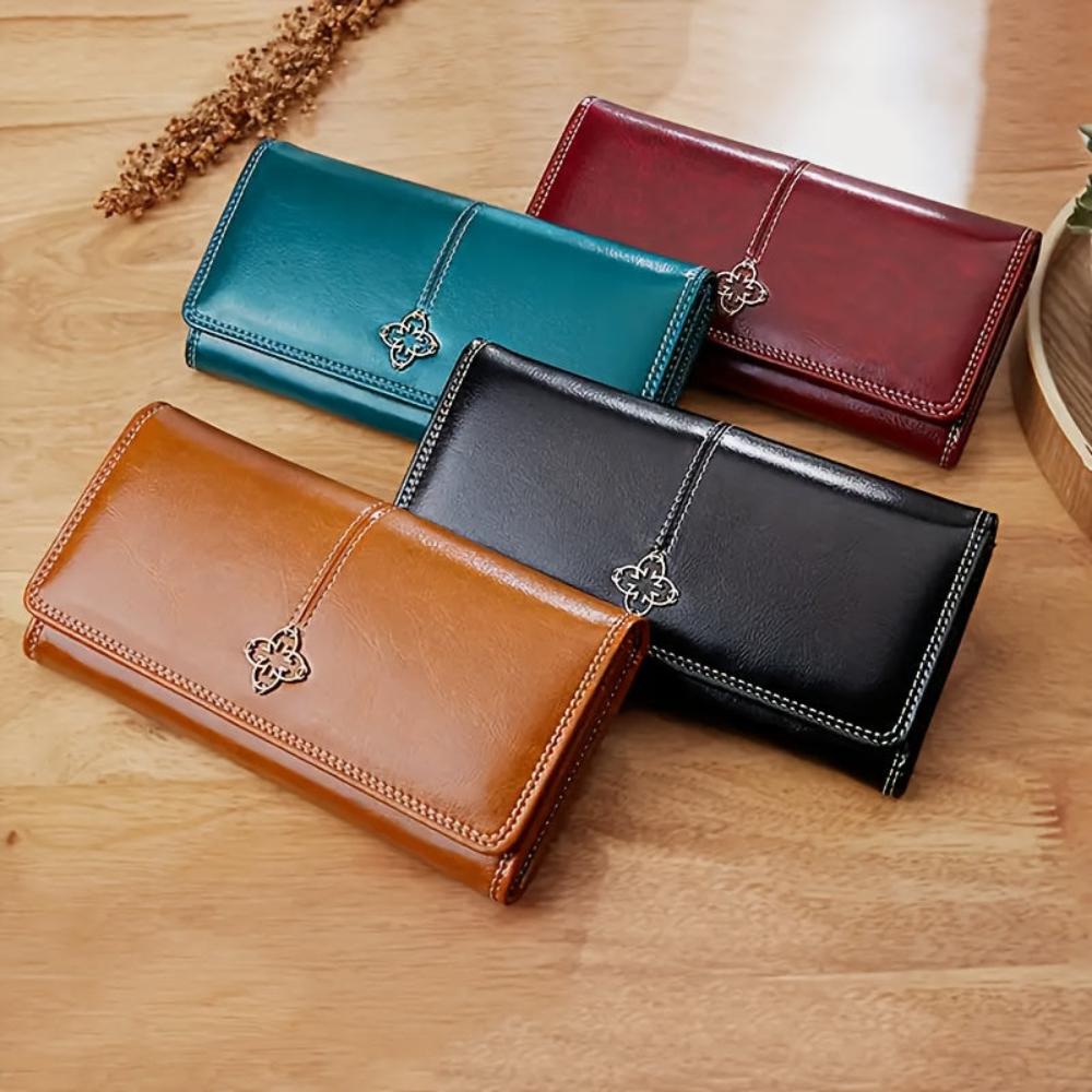 Eva Trendy Doppel-Portemonnaie