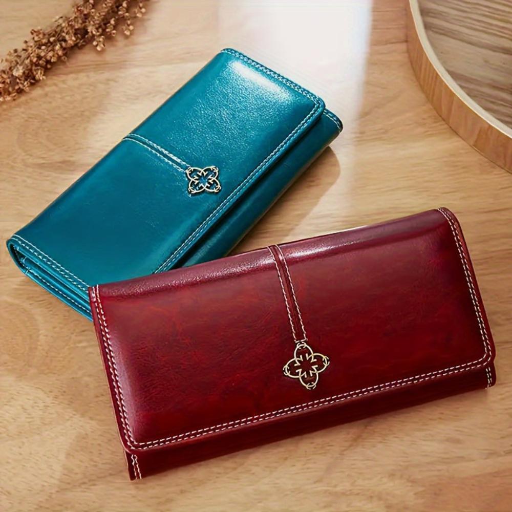 Eva Trendy Doppel-Portemonnaie