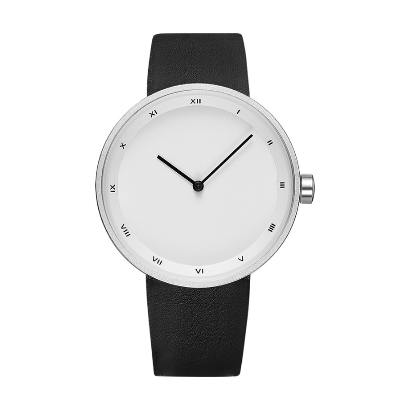 Quarz Armbanduhr im minimalistischen Stil