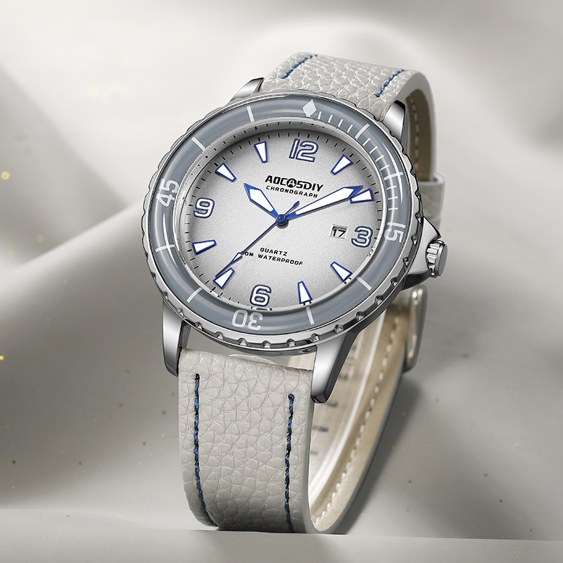 Lederarmband Freizeituhr