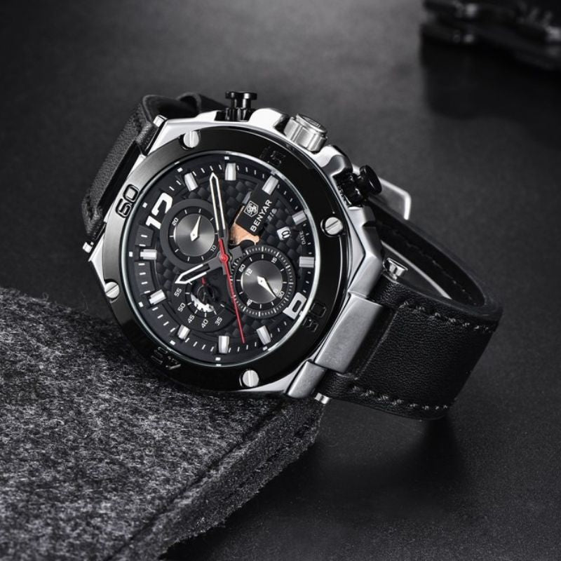 Quarz Multifunktions Sportchronographenuhr