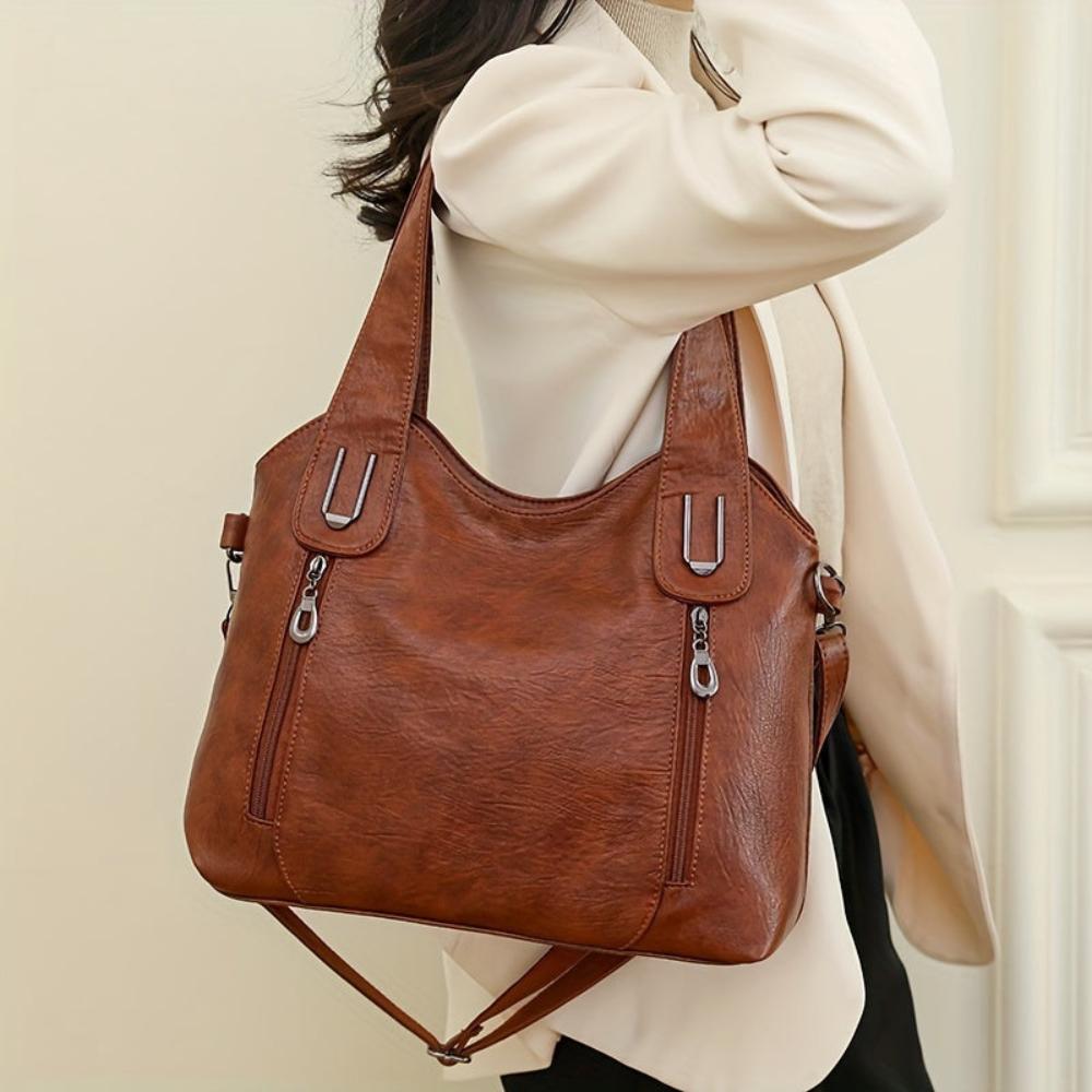 Emma Tote – Zeitlose Schultertasche mit Anmut