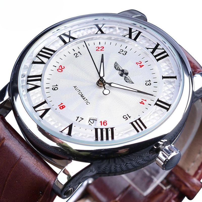 Modus Luxusleder Vollautomatische Uhr