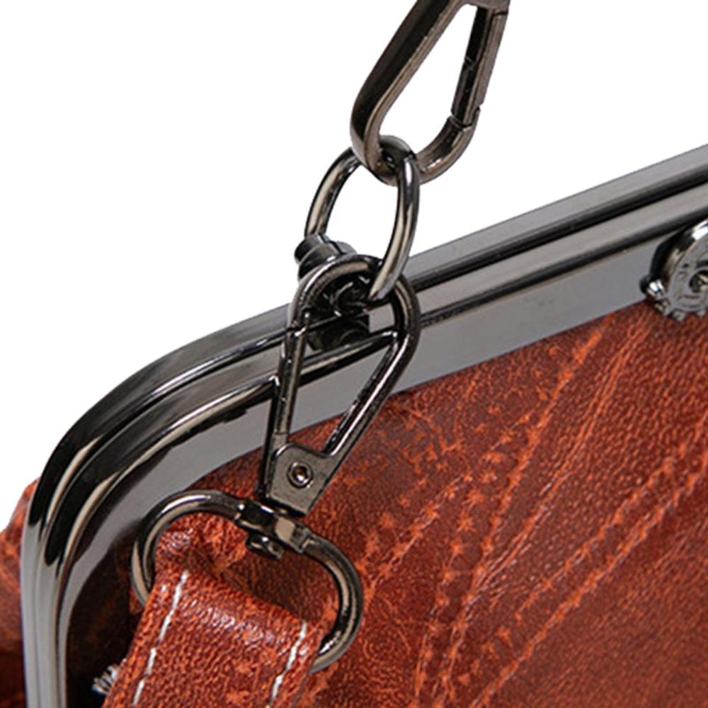 Kussverschluss-Handtasche – elegant