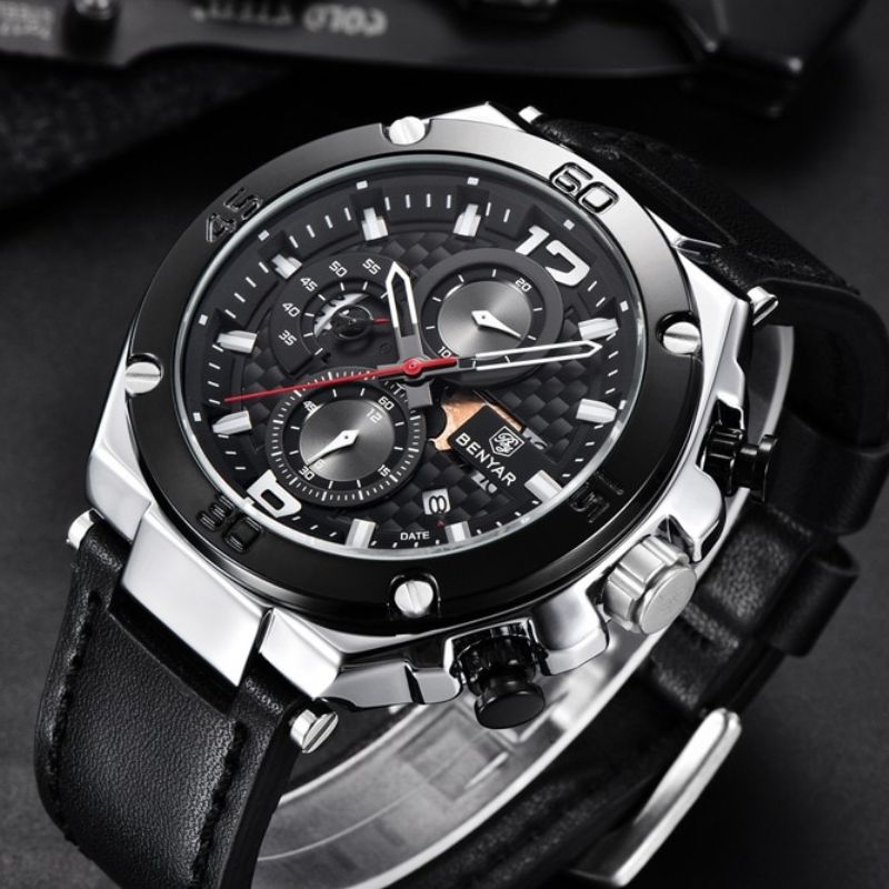 Quarz Multifunktions Sportchronographenuhr