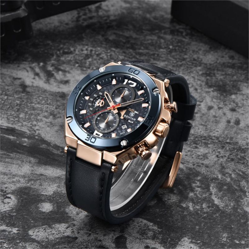 Quarz Multifunktions Sportchronographenuhr