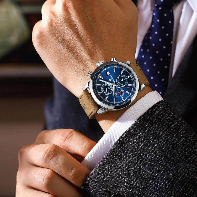 Trendige Herrenuhr