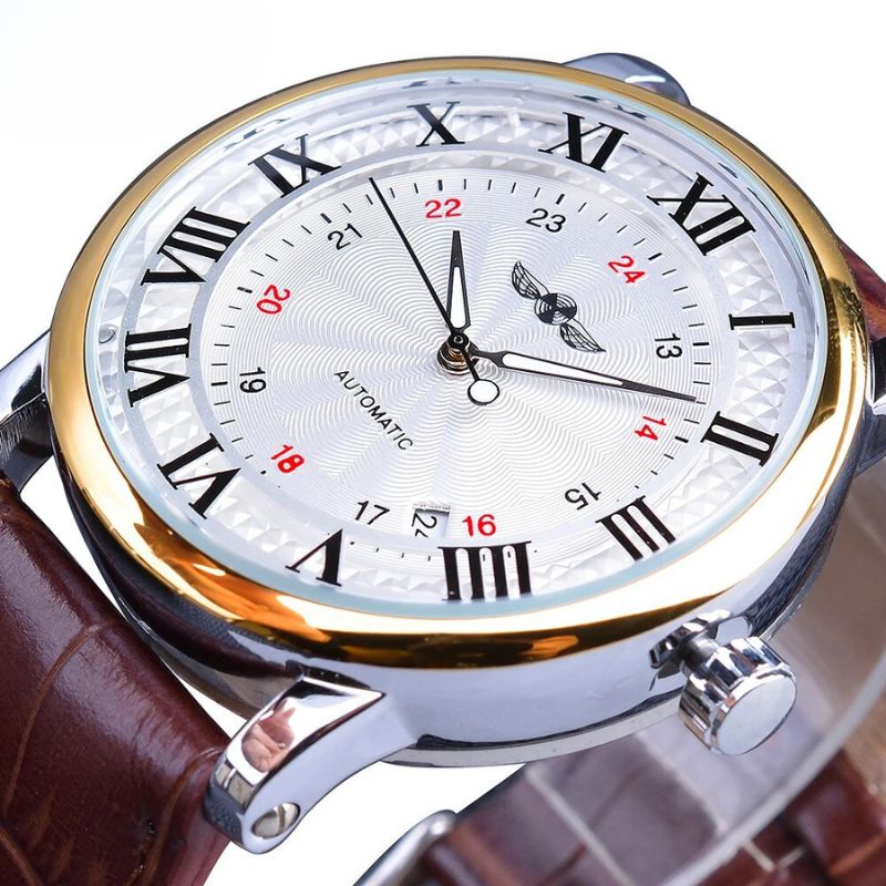 Modus Luxusleder Vollautomatische Uhr