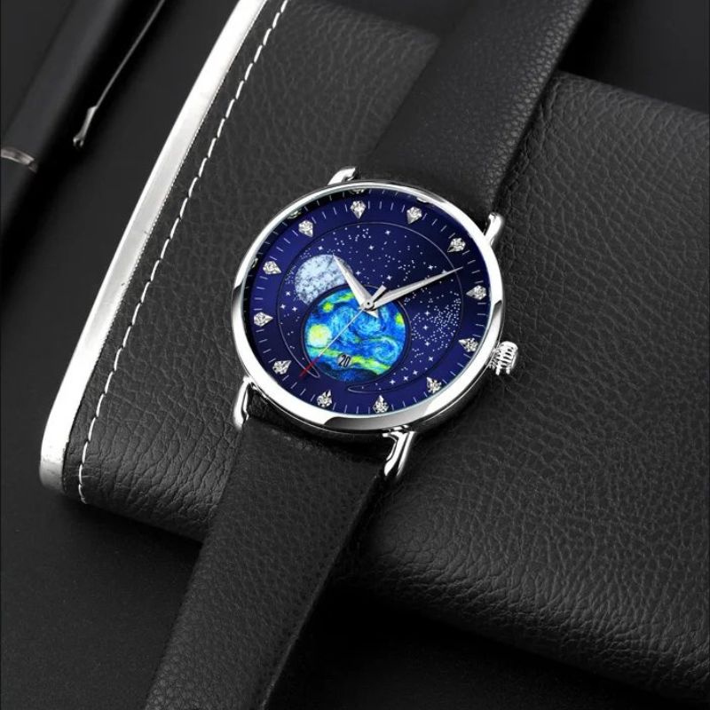 Mechanische Uhr Mondschein