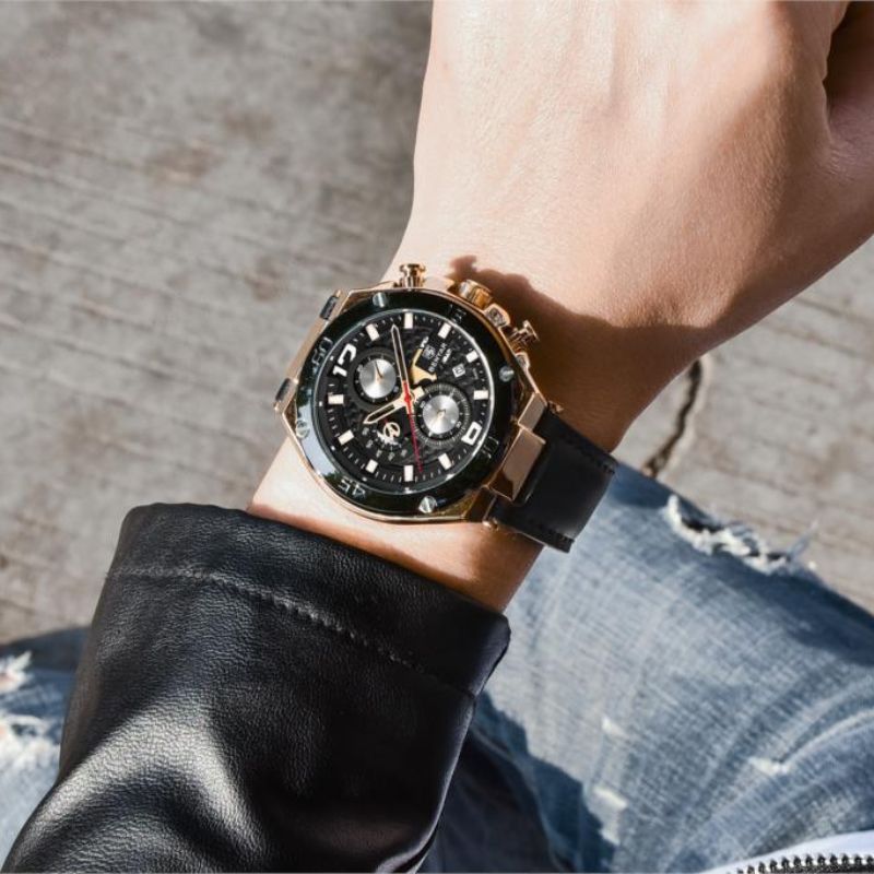 Quarz Multifunktions Sportchronographenuhr
