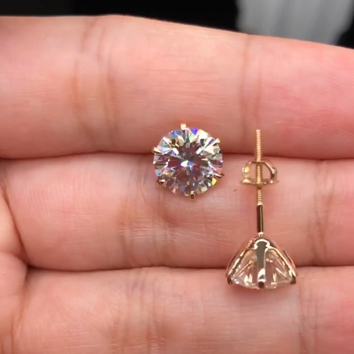 Goldene Tera Ohrringe