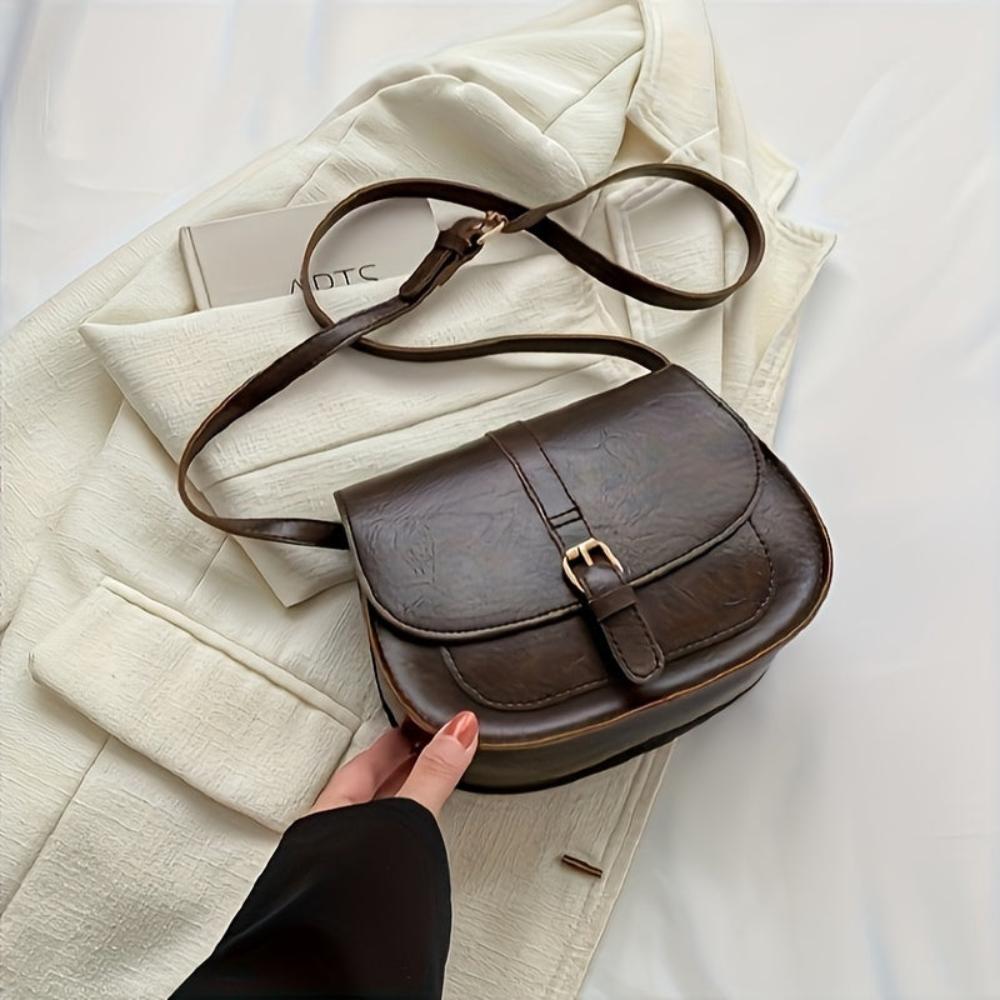 Evelyn – Klassische Satteltasche zum Umhängen