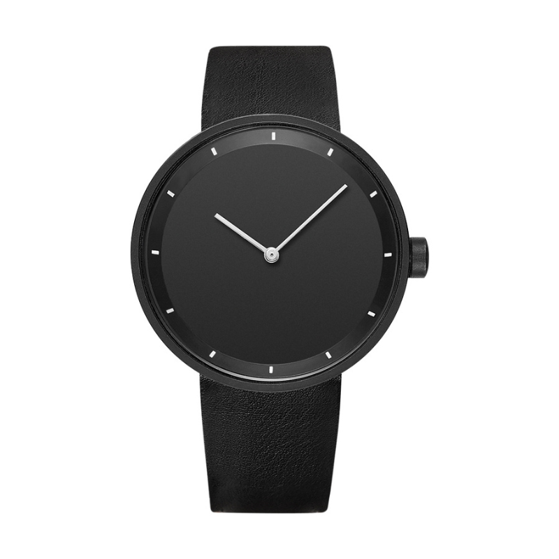 Quarz Armbanduhr im minimalistischen Stil