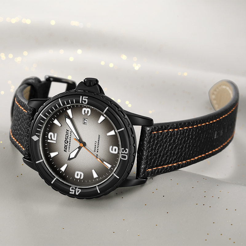 Lederarmband Freizeituhr