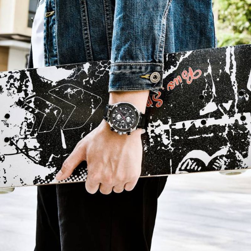 Quarz Multifunktions Sportchronographenuhr