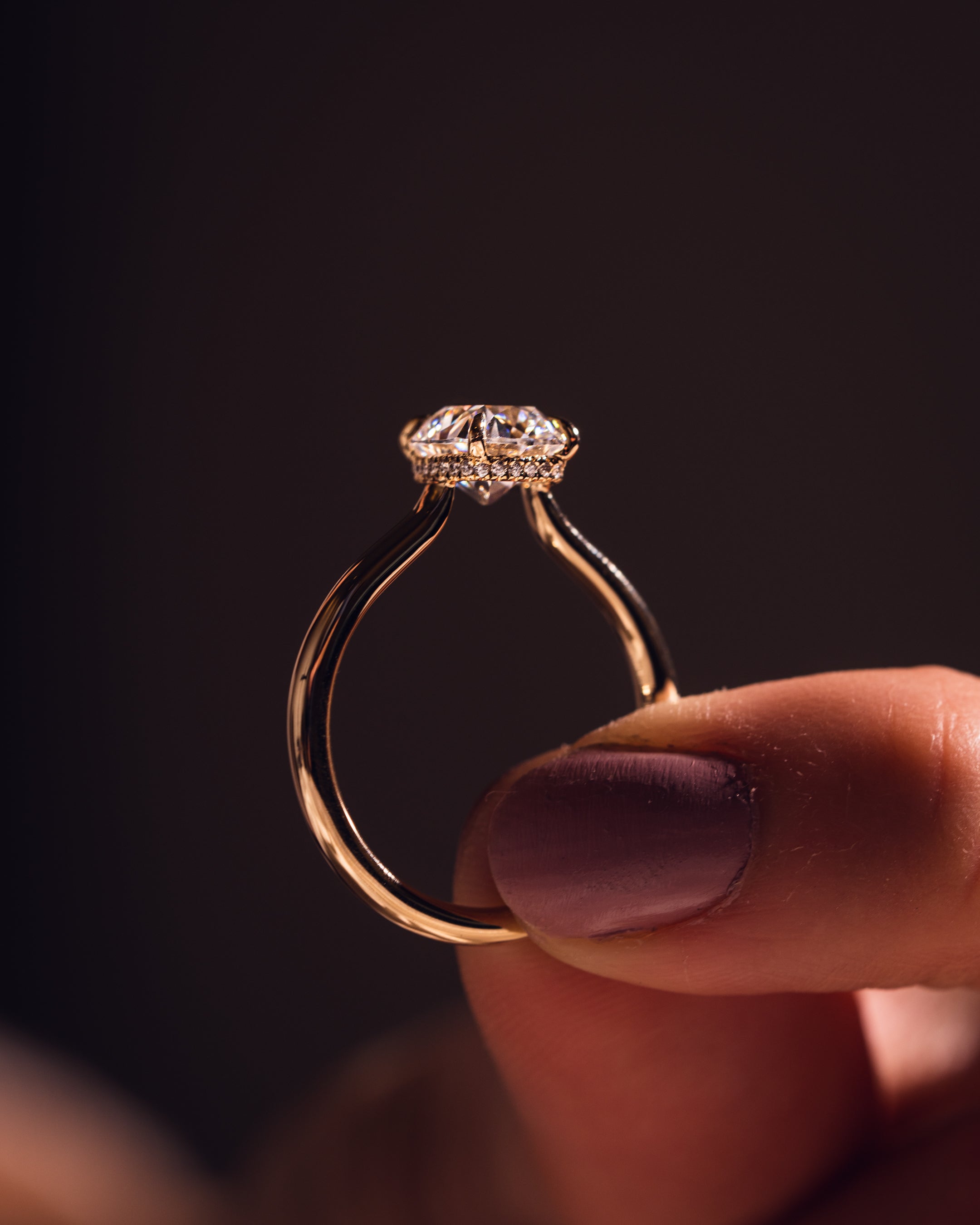 Jasmine Längliches Kissen | Gold