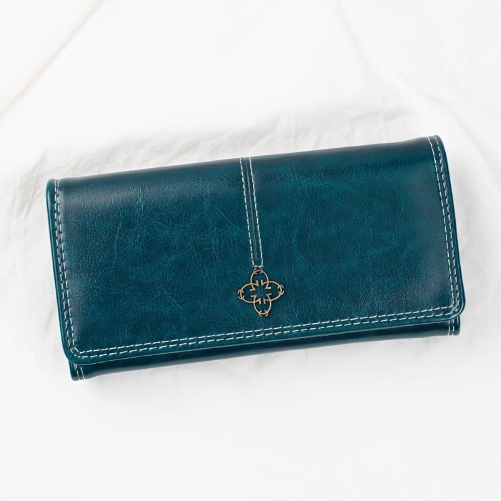 Eva Trendy Doppel-Portemonnaie