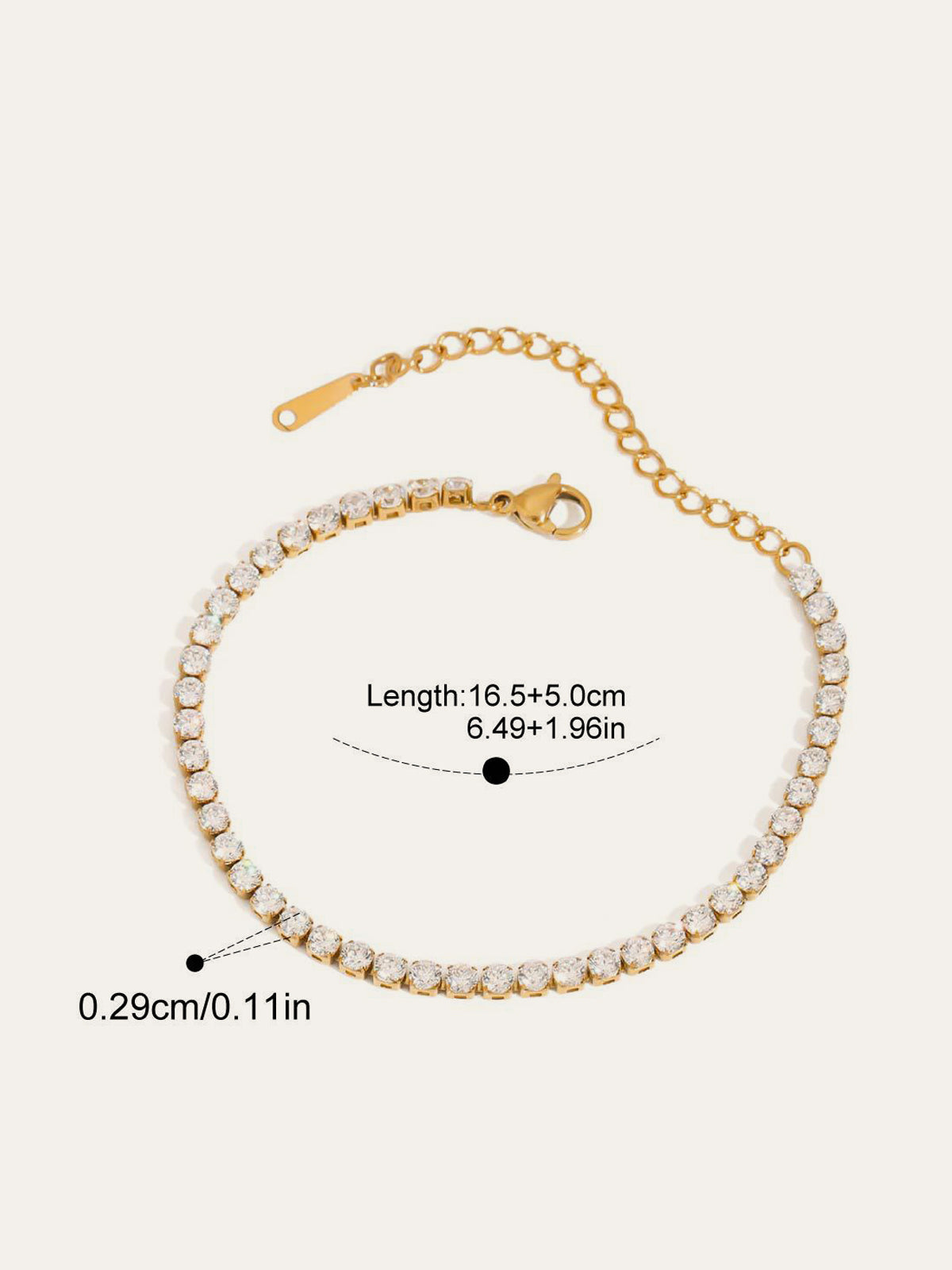 Cabaret-Armband | Gold