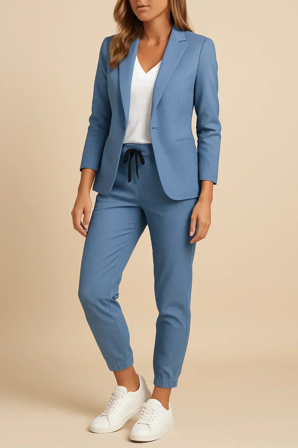 Stassie – Elegantes Jacken- und Hosen-Set