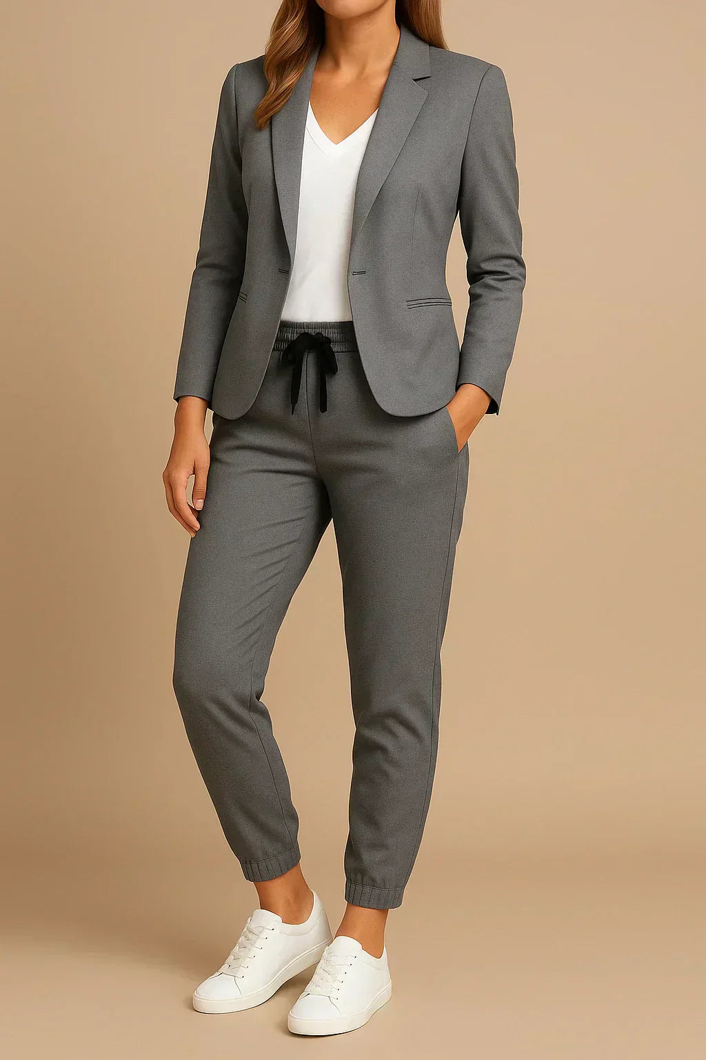 Stassie – Elegantes Jacken- und Hosen-Set
