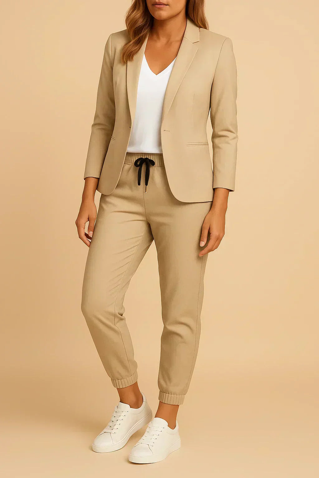 Stassie – Elegantes Jacken- und Hosen-Set