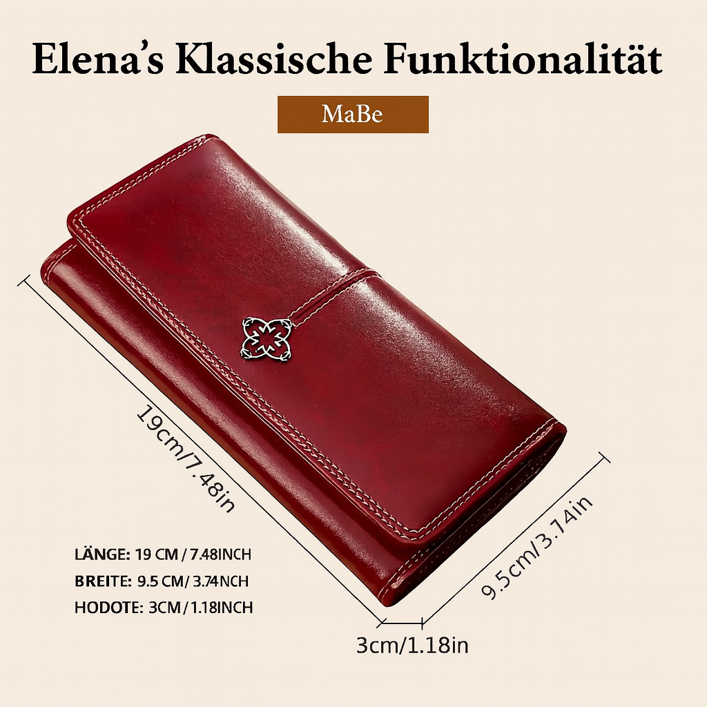 Eva Trendy Doppel-Portemonnaie