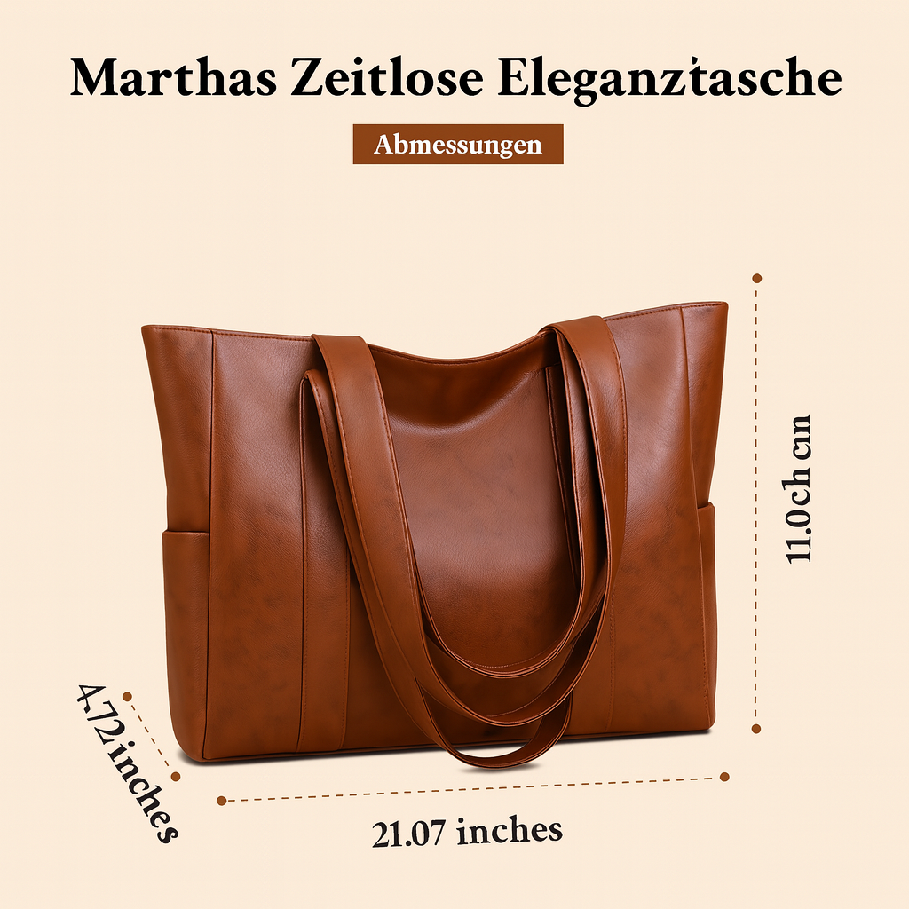 Klassische Tasche : Marthas Zeitlose Eleganz