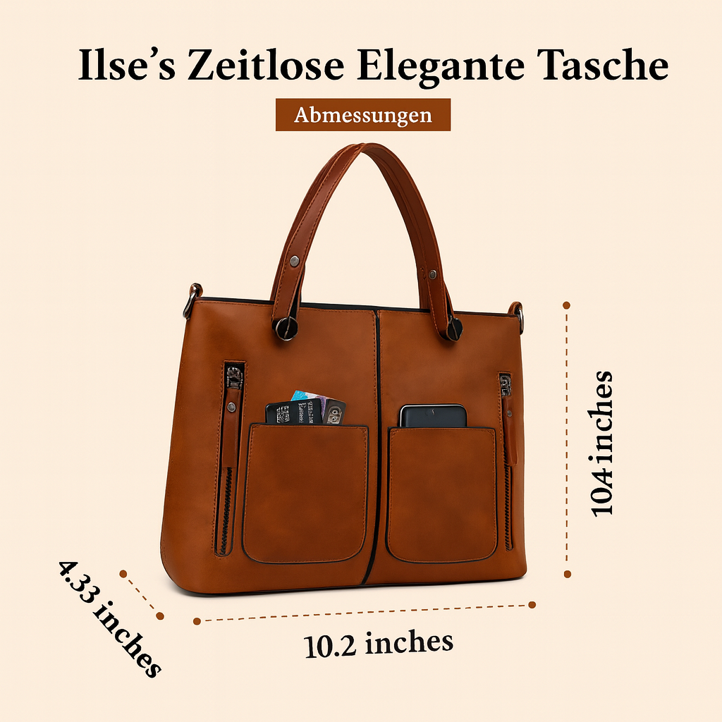 Ilse – Die Schultertasche voller Anmut und Beständigkeit