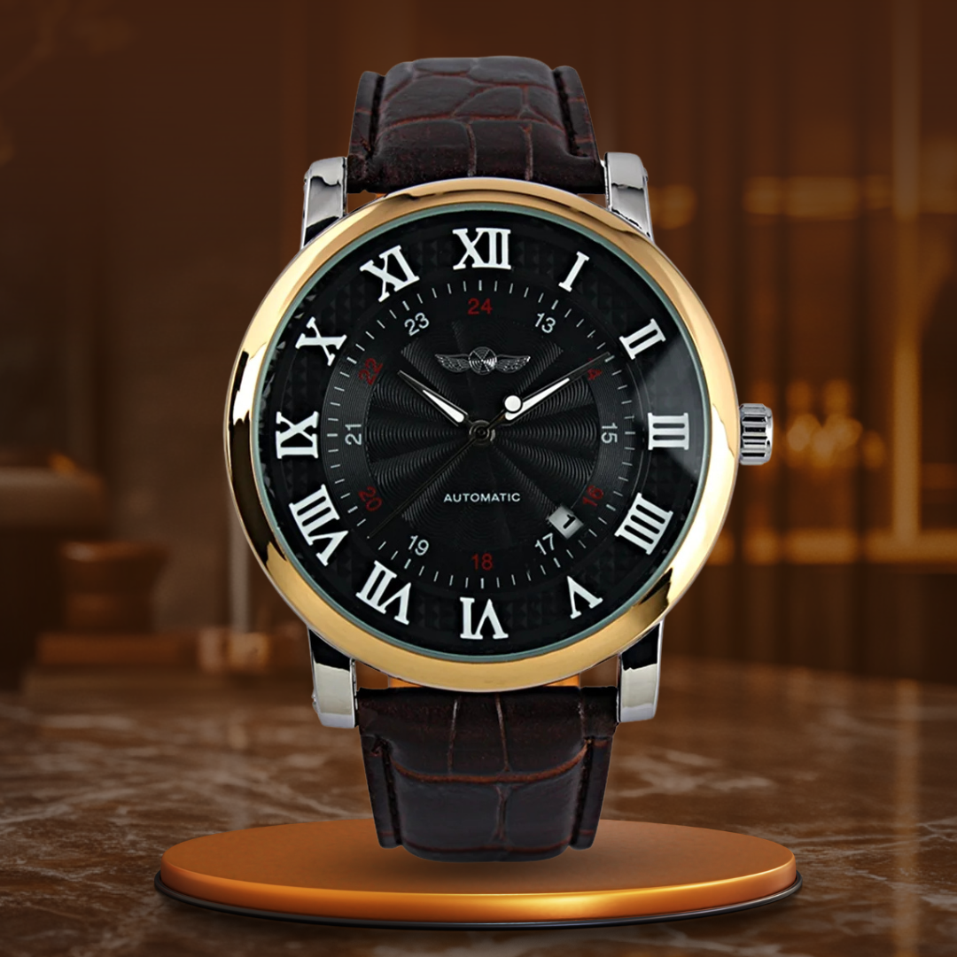 Modus Luxusleder Vollautomatische Uhr