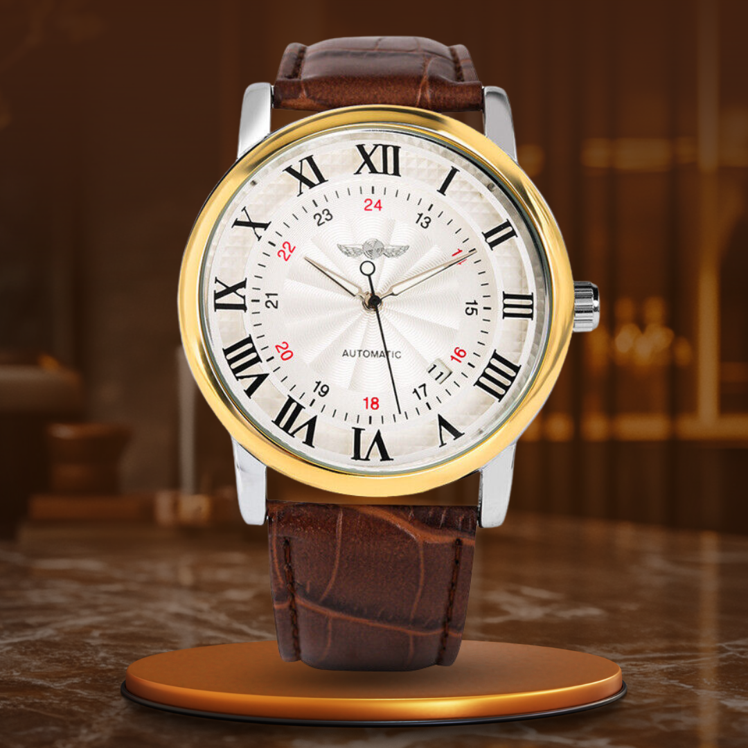 Modus Luxusleder Vollautomatische Uhr