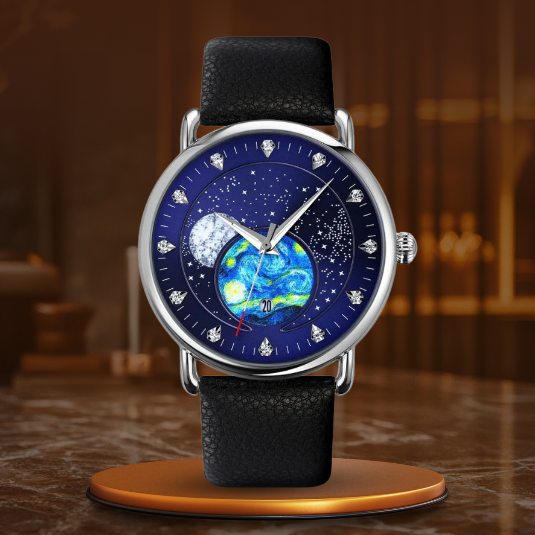 Mechanische Uhr Mondschein