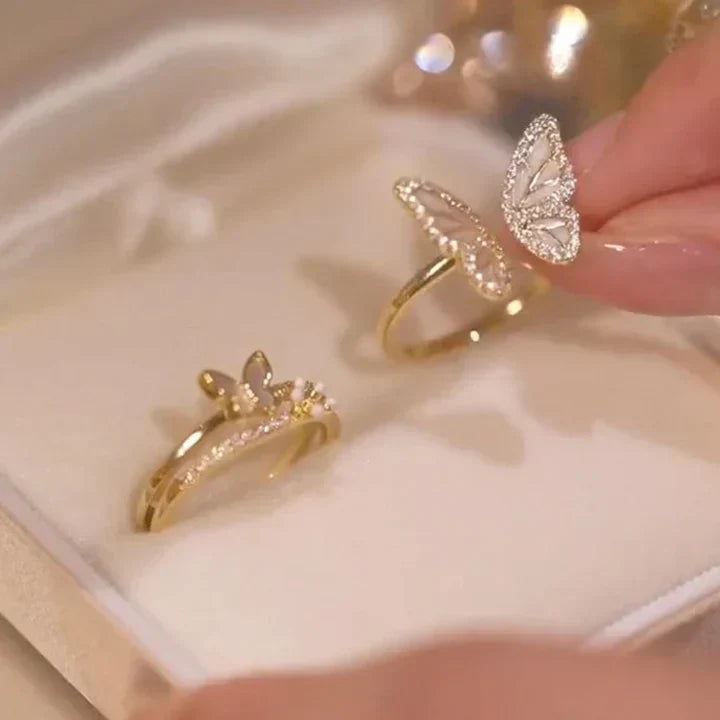 Goldener Nerissa Claravia Ring